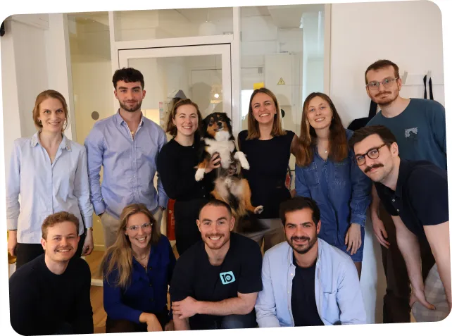 L'équipe 10% dans ses bureaux parisiens